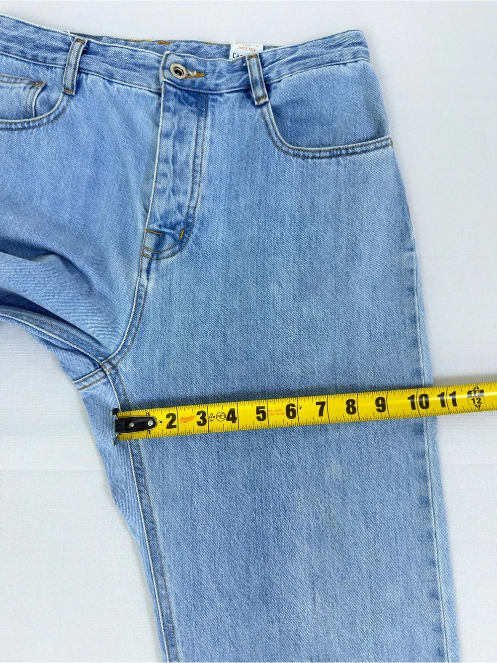 SuitSupply Candiani Selvedge Denim Jeans 30x30 Made in Italy